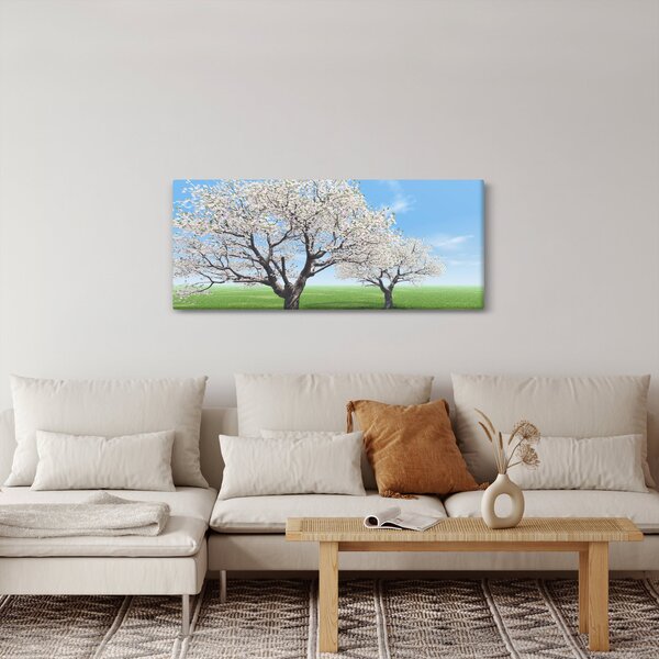 Tablou cu copaci (120x50 cm)