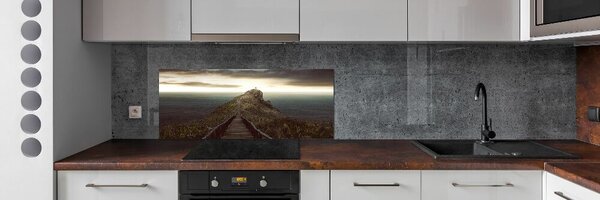 Panou sticla securizata bucatarie Calea pe stâncă