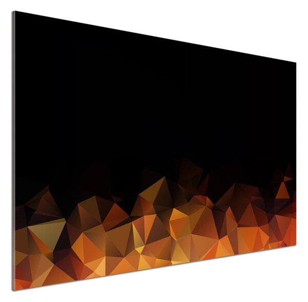 Panou sticlă decorativa bucătărie abstracțiune