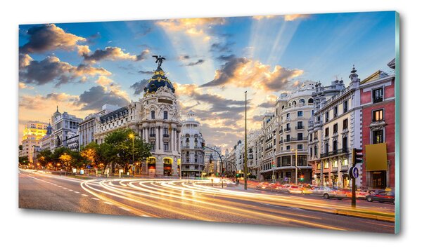 Sticlă printata bucătărie Madrid Spania
