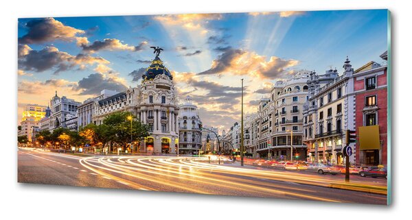 Sticlă printata bucătărie Madrid Spania