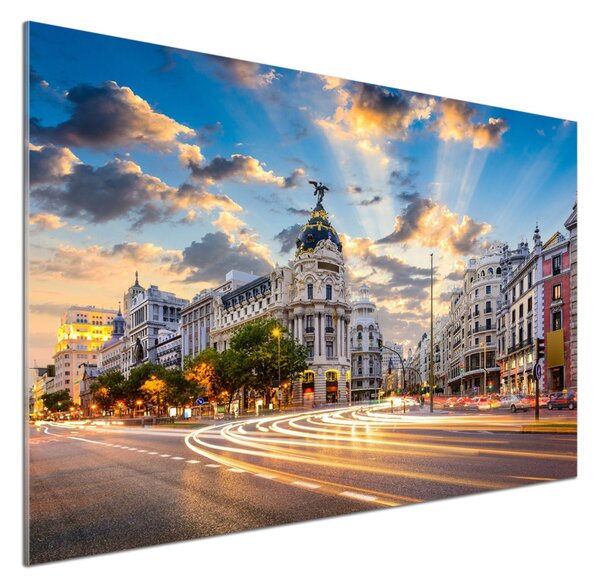 Sticlă printata bucătărie Madrid Spania