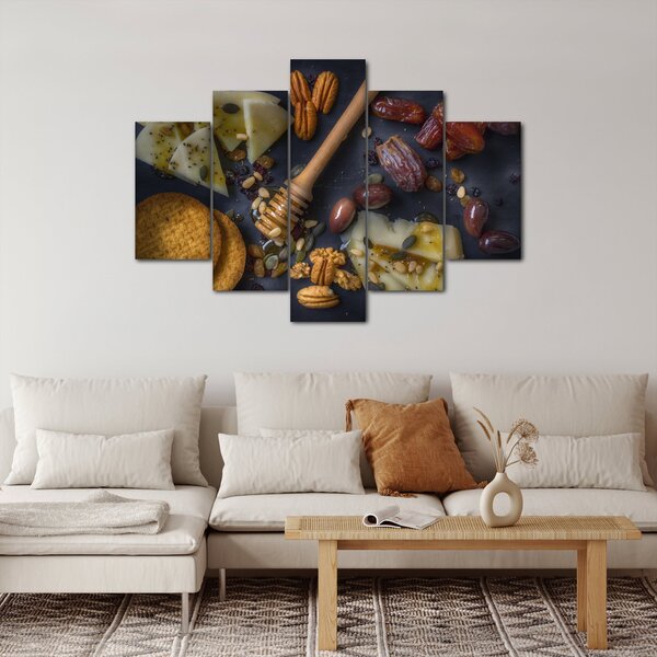 Tablou cu cu fructe uscate (150x105 cm)