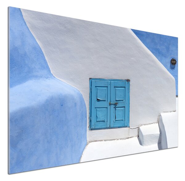 Panou perete bucătărie Santorini Grecia
