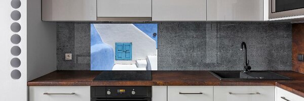 Panou perete bucătărie Santorini Grecia