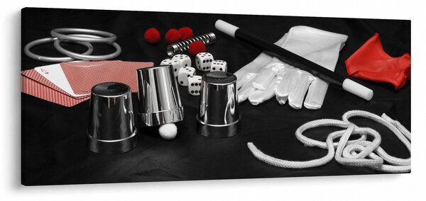 Tablou cu uneltele de magie (120x50 cm)