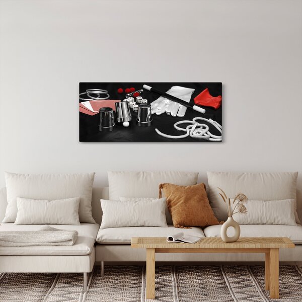 Tablou cu uneltele de magie (120x50 cm)