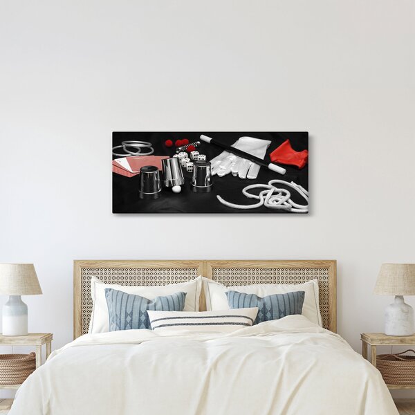 Tablou cu uneltele de magie (120x50 cm)