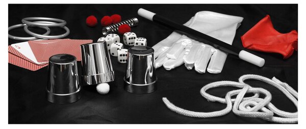 Tablou cu uneltele de magie (120x50 cm)