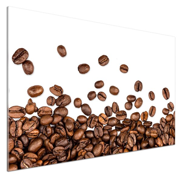 Panou sticlă bucătărie Boabe de cafea