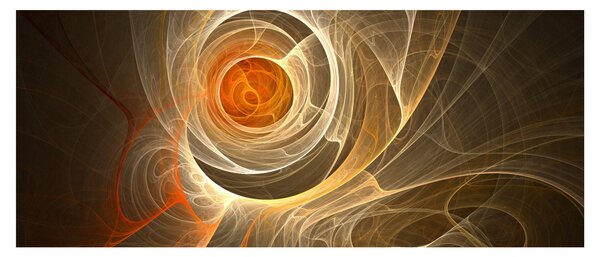 Tablou cu abstracție (120x50 cm)