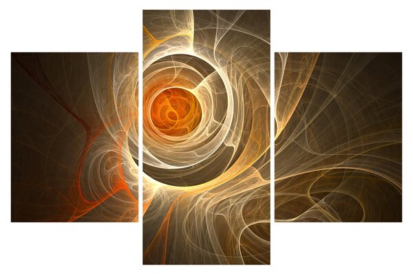 Tablou cu abstracție (90x60 cm)