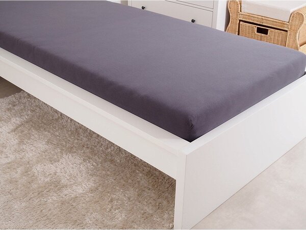 Cearceaf gri antracit 200x220 cm – B.E.S
