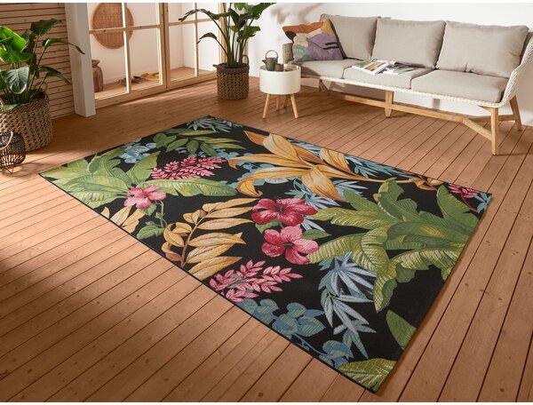 Covor de exterior negru 80x165 cm Flair – Hanse Home