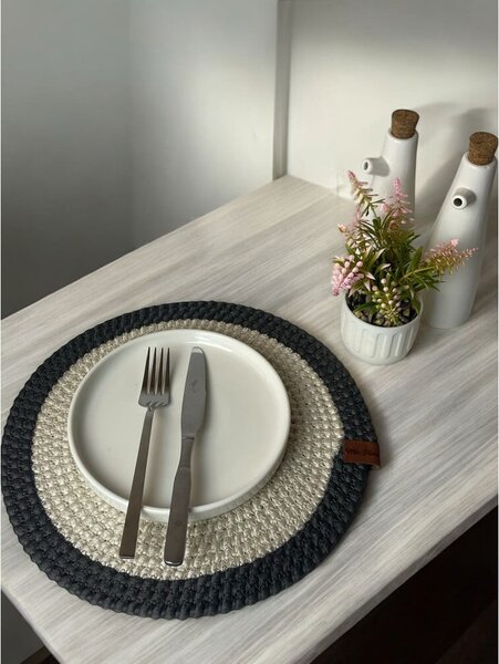 Suport pentru farfurii din iută ø 33 cm Wicker – Mila Home Luxury