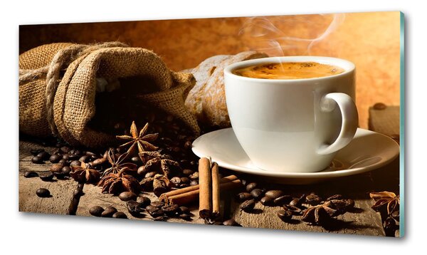Sticlă bucătărie Cafea si mirodenii