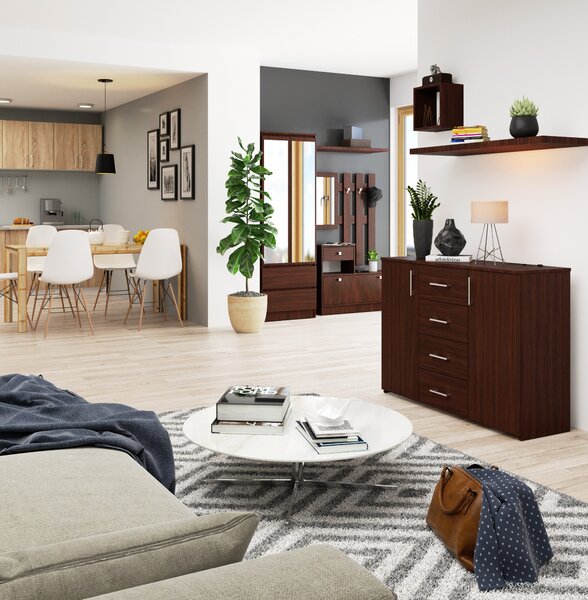 Comodă Kiran (wenge). Promo -13%. 1151911
