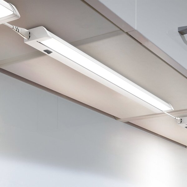 B.K. Licht Lampă LED pentru dulap inferior Hike, albă, L 54,7 cm, 4.000 K, Alb, Bucătărie