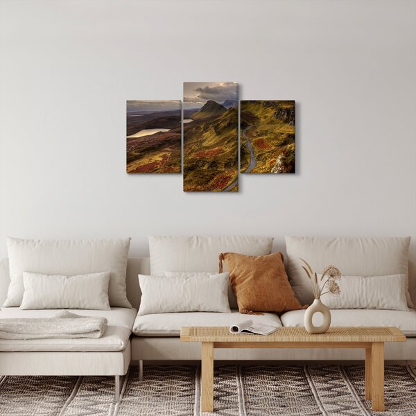 Tablou cu munții din Scoția (90x60 cm)