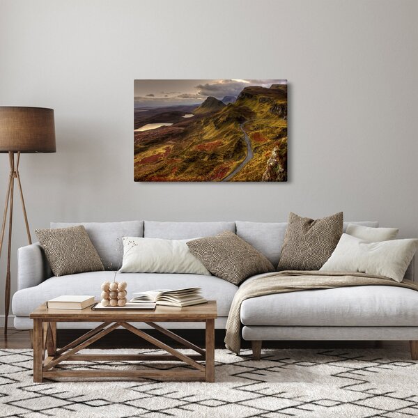 Tablou cu munții din Scoția (90x60 cm)