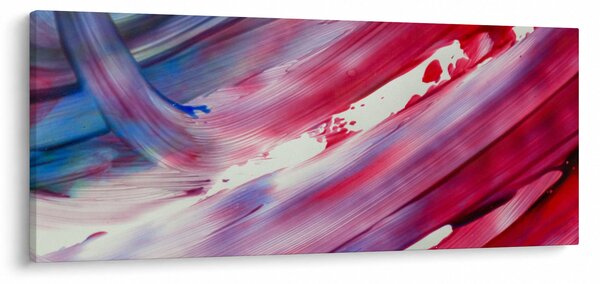 Tablou - culorile rozalbaste (120x50 cm)