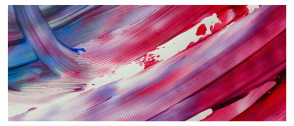 Tablou - culorile rozalbaste (120x50 cm)