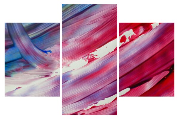 Tablou - culorile rozalbaste (90x60 cm)
