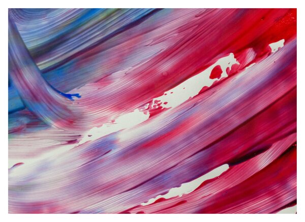 Tablou - culorile rozalbaste (70x50 cm)