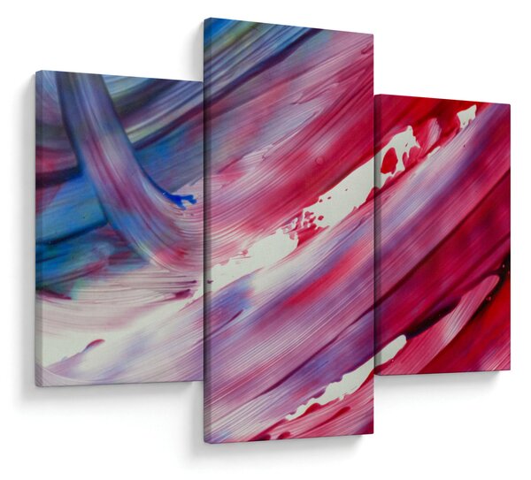 Tablou - culorile rozalbaste (90x60 cm)