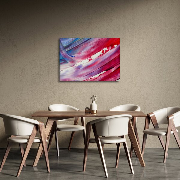 Tablou - culorile rozalbaste (70x50 cm)