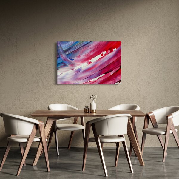 Tablou - culorile rozalbaste (90x60 cm)
