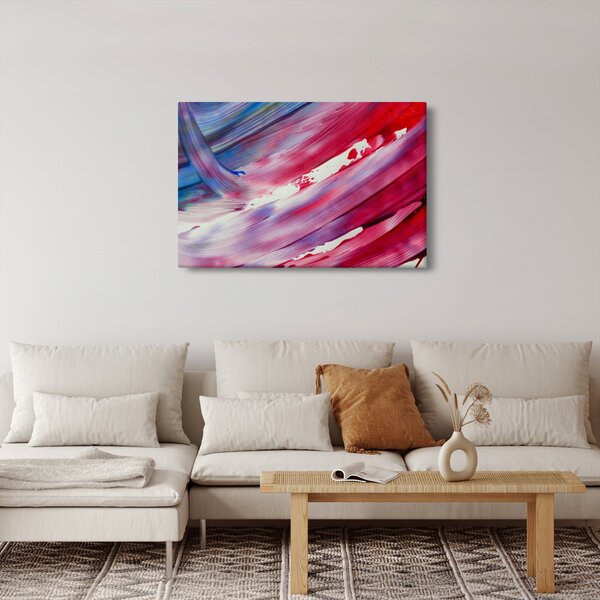 Tablou - culorile rozalbaste (90x60 cm)