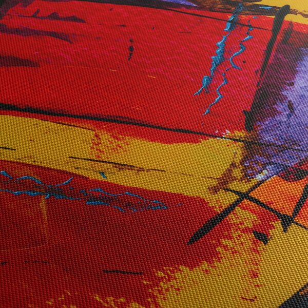 Tablou cu abstracție (90x60 cm)