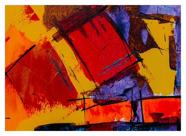 Tablou cu abstracție (70x50 cm)