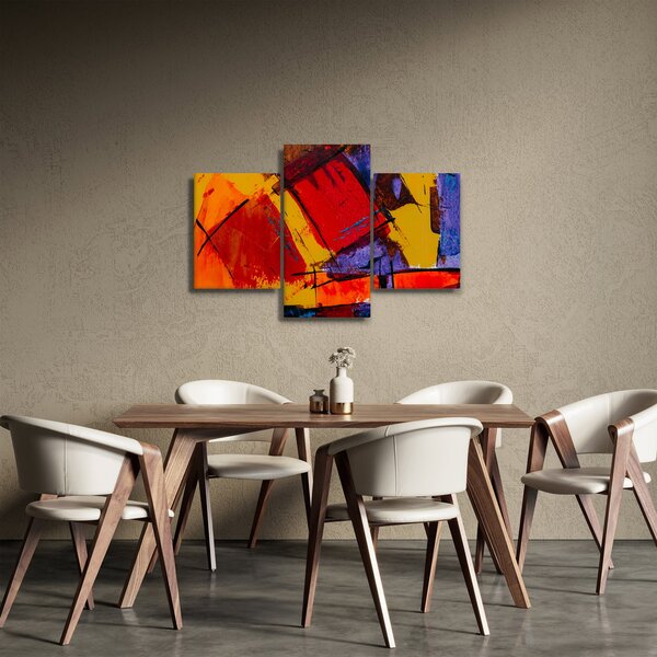 Tablou cu abstracție (90x60 cm)