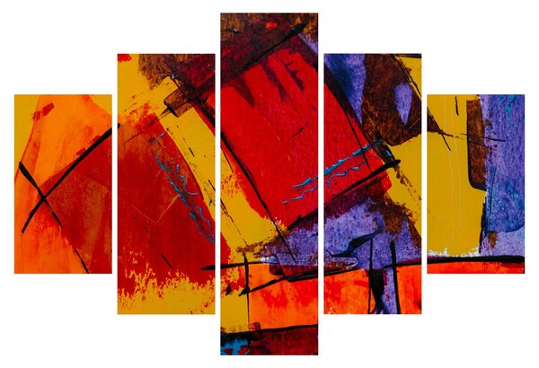 Tablou cu abstracție (150x105 cm)