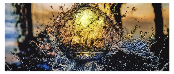 Tablou cu apa (120x50 cm)
