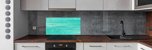 Panou sticlă decorativa bucătărie bord verde