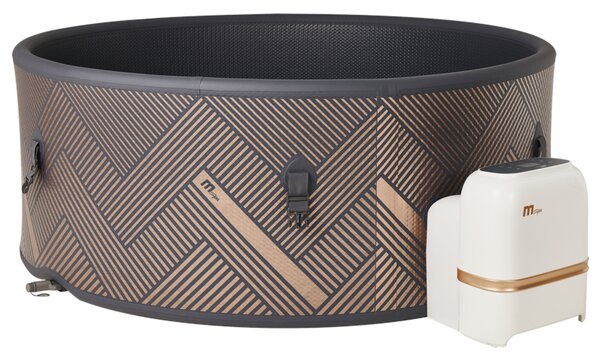 Minipiscina SPA gonflabila mSPA Mono-Eco, rotunda, 8 locuri