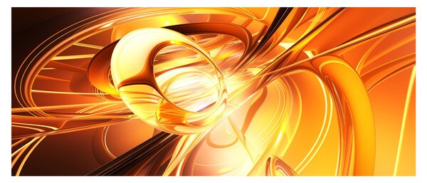 Tablou cu abstracție (120x50 cm)