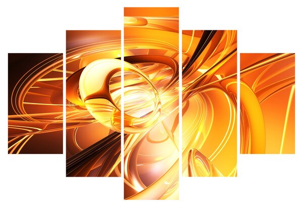 Tablou cu abstracție (150x105 cm)
