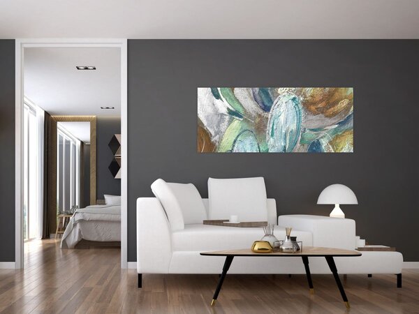Tablou - Pictura figura abstractă (120x50 cm)