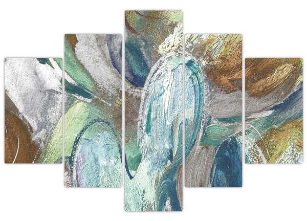 Tablou - Pictura figura abstractă (150x105 cm)