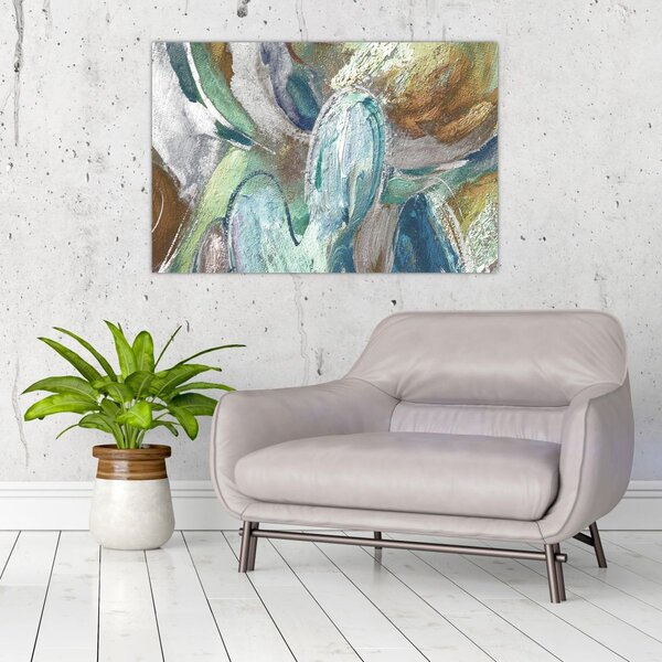 Tablou - Pictura figura abstractă (90x60 cm)
