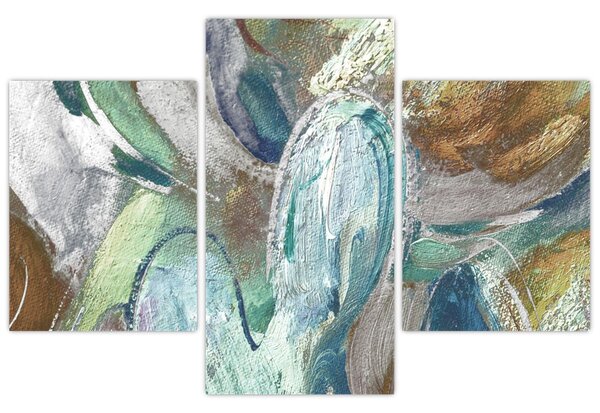 Tablou - Pictura figura abstractă (90x60 cm)