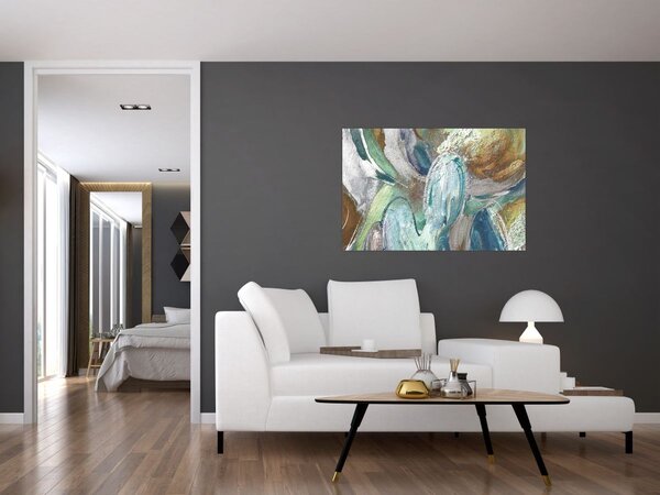 Tablou - Pictura figura abstractă (90x60 cm)