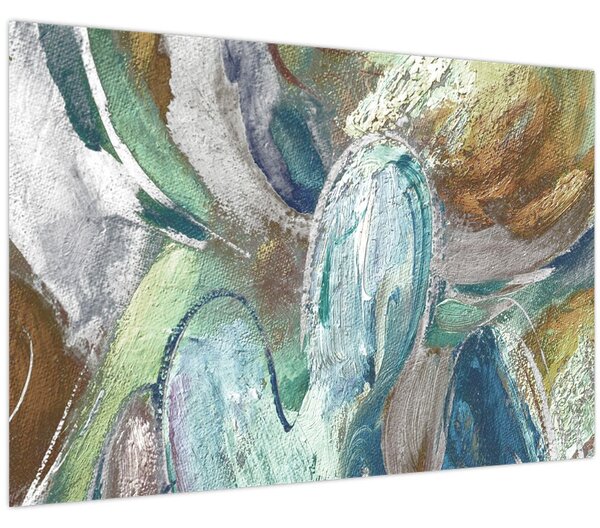 Tablou - Pictura figura abstractă (90x60 cm)