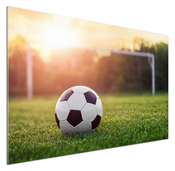 Panou sticlă decorativa bucătărie Fotbal