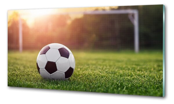 Panou sticlă decorativa bucătărie Fotbal