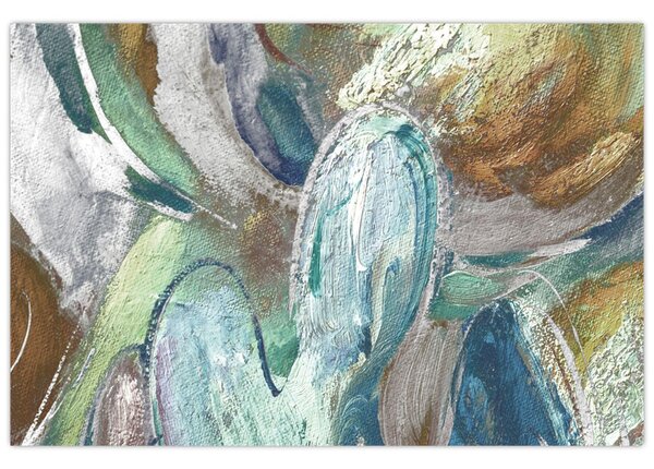 Tablou - Pictura figura abstractă (90x60 cm)